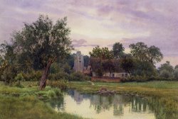 William Fraser Garden Evening at Hemingford Grey Church in Huntingdonshire