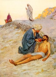 William Henry Margetson The Good Samaritan