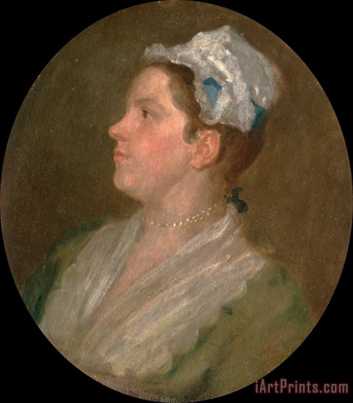 Ann Hogarth painting - William Hogarth Ann Hogarth Art Print