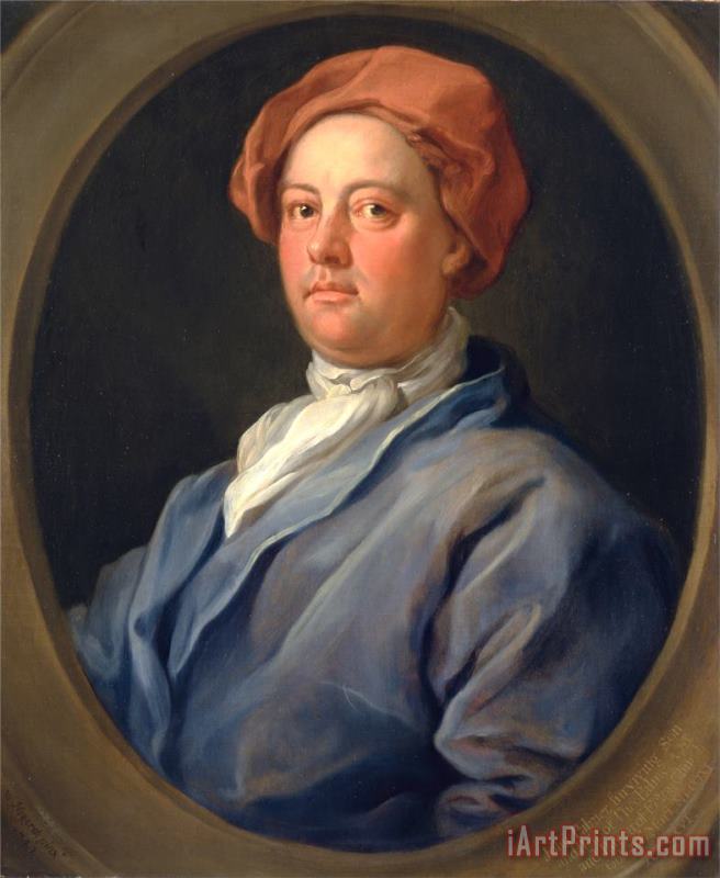 William Hogarth John Palmer, Barrister of The Inner Temple Art Painting