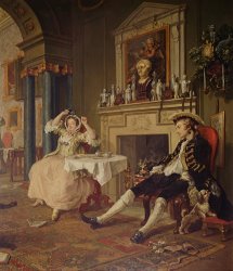 William Hogarth Marriage a la Mode II The Tete a Tete