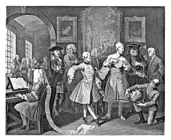 William Hogarth Rake's Progress Hogarth Engraving