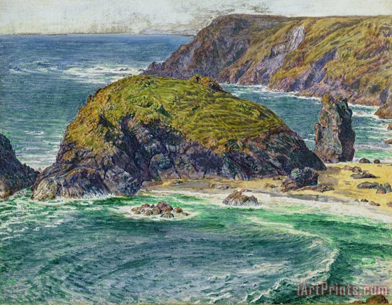 Asparagus Island painting - William Holman Hunt Asparagus Island Art Print