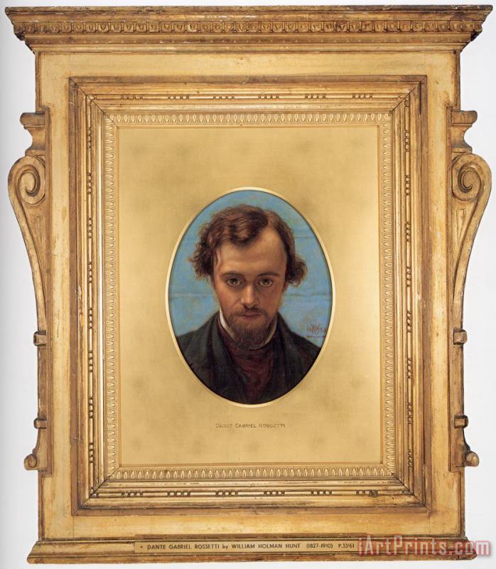 William Holman Hunt Dante Gabriel Rossetti Art Painting