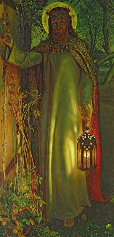 William Holman Hunt The Light of the World Art Painting