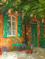 William Ireland Arbour painting