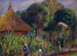 William James Glackens Lenna By A Summer House painting