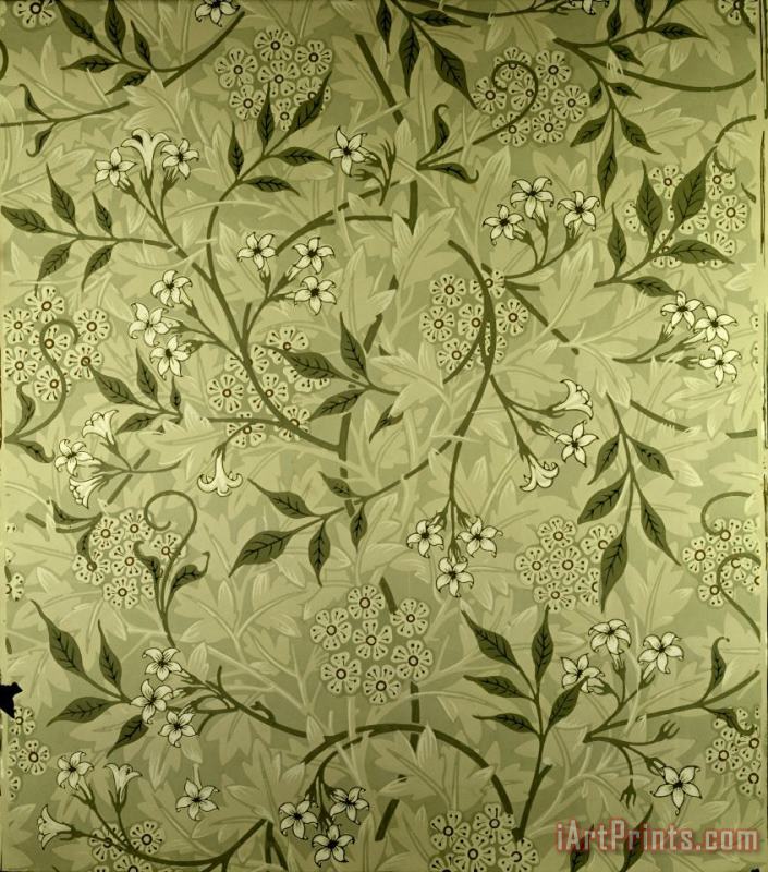 William Morris Jasmine Wallpaper Design Art Painting