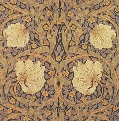 William Morris Pimpernel Wallpaper Design painting