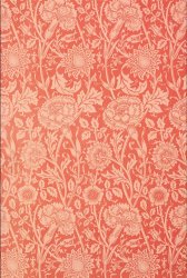 William Morris Pink And Rose Wallpaper Design painting