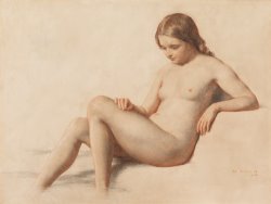 William Mulready Study of a Nude painting