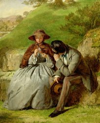 William Powell Frith Lovers