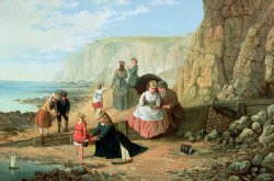 William Scott A Day at the Seaside painting