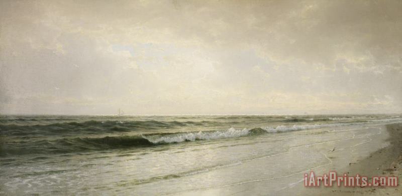 William Trost Richards Quiet Seascape Art Painting