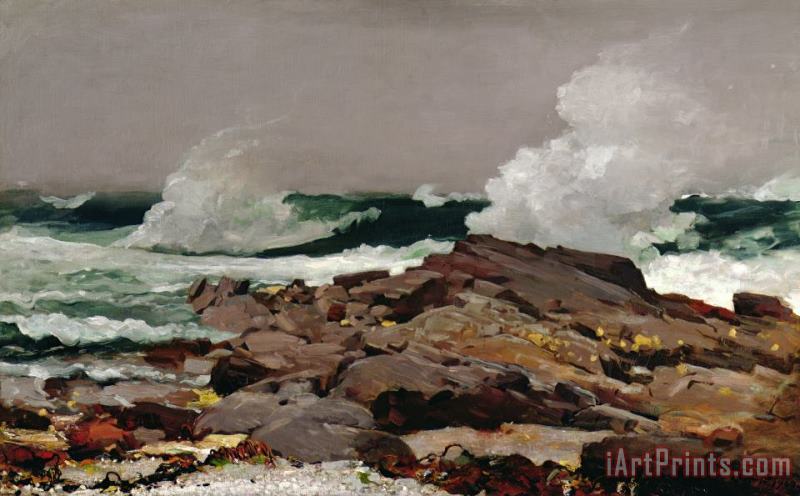 Winslow Homer Eastern Point Art Print