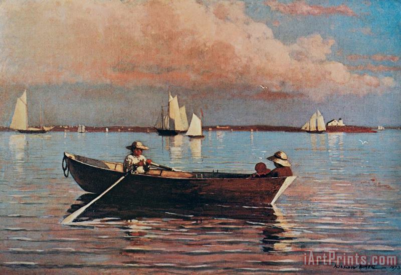 Winslow Homer Gloucester Harbour Art Print