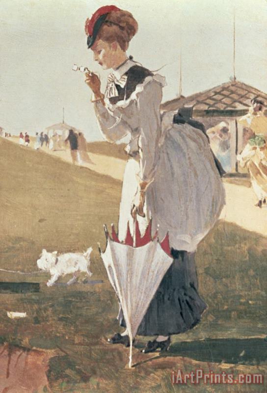 Winslow Homer Long Branch Art Painting