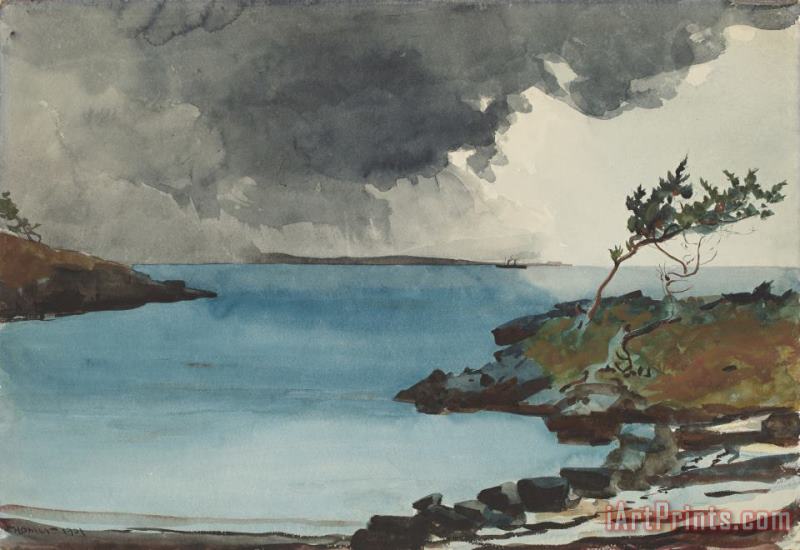 The Coming Storm painting - Winslow Homer The Coming Storm Art Print