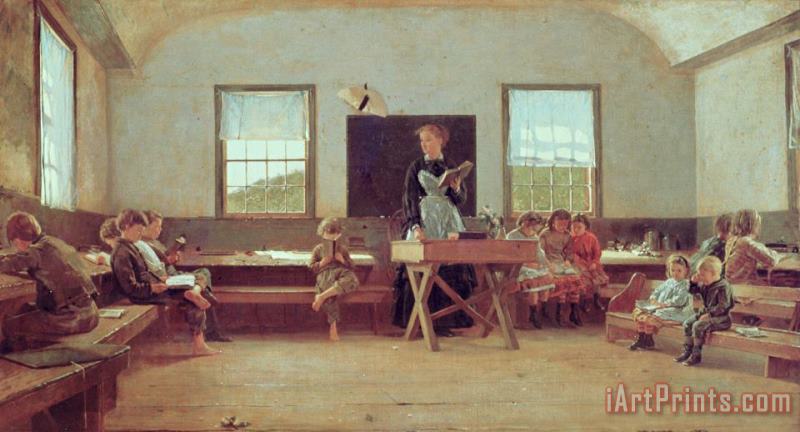 Winslow Homer The Country School Art Painting