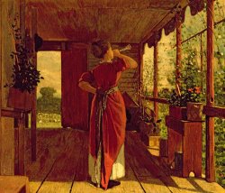 Winslow Homer The Dinner Horn