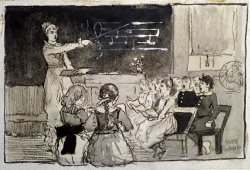 Winslow Homer The Music Lesson painting