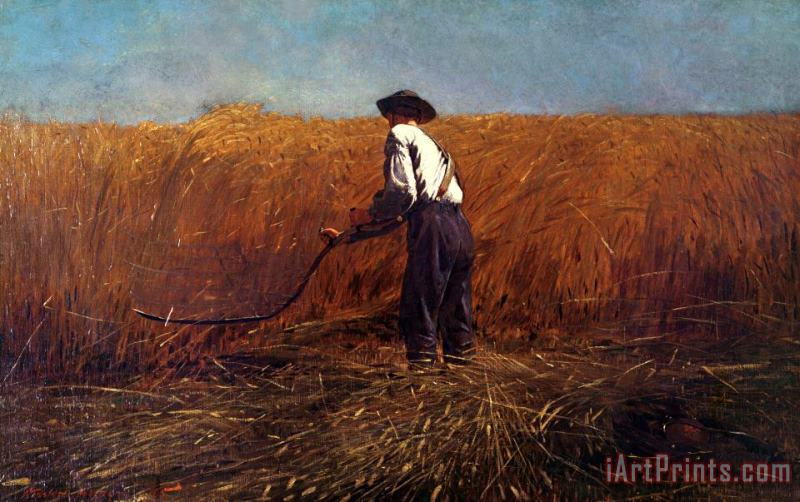 Winslow Homer The Veteran in a New Field Art Painting