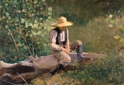 Winslow Homer The Whittling Boy