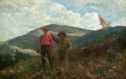 Winslow Homer Two Guides painting