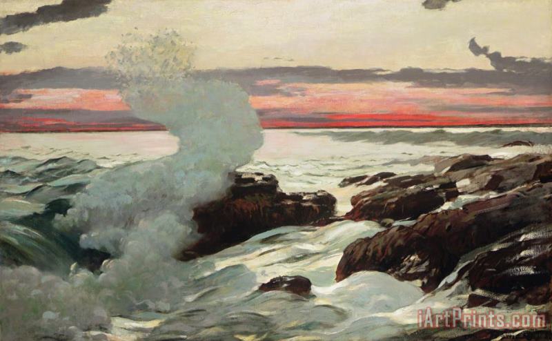 Winslow Homer West Point Prouts Neck Art Print