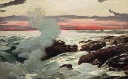 Winslow Homer West Point Prouts Neck painting