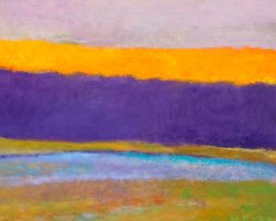 Wolf Kahn A Noisy Silence, 1990