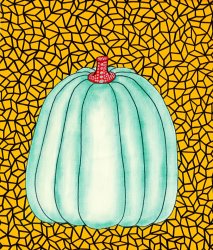 Yayoi Kusama - Pumpkin Colorfull Photographic Print for Sale by  penrosej121