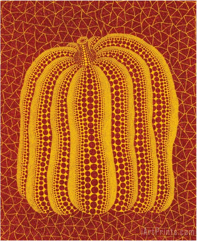 Yayoi Kusama Pumpkin Art Print
