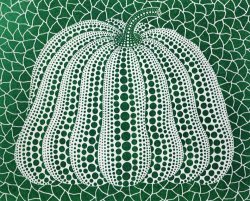 Yayoi Kusama - Pumpkin Colorfull Photographic Print for Sale by  penrosej121