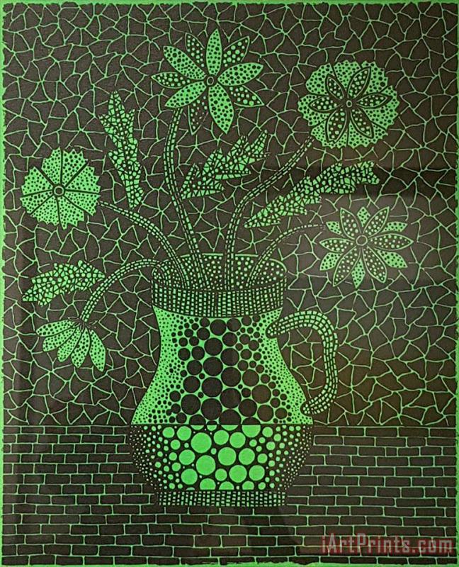Yayoi Kusama Vase (3), 1992 Art Print