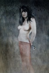 Zygmunt Kozimor Girl with a Fish