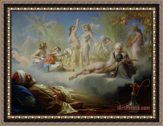 Achille Zo The Dream of the Believer Framed Painting