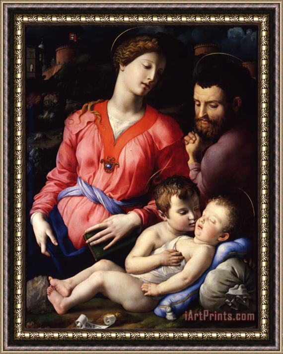 Agnolo Bronzino The Madonna Panciatichi Framed Print