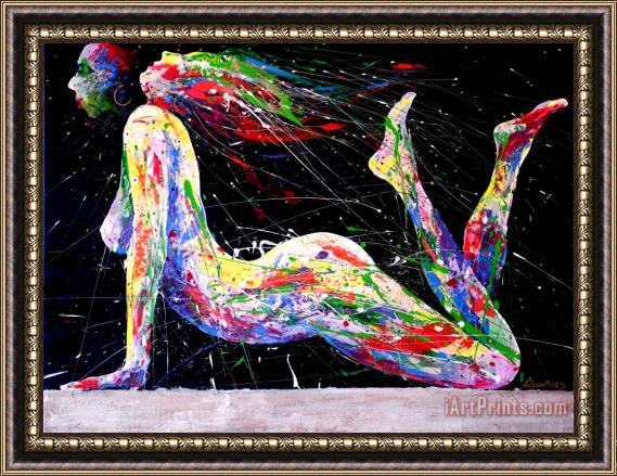 Agris Rautins Ecstasy 3 Framed Painting