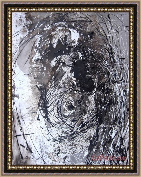 Agris Rautins Female Chaos Framed Painting