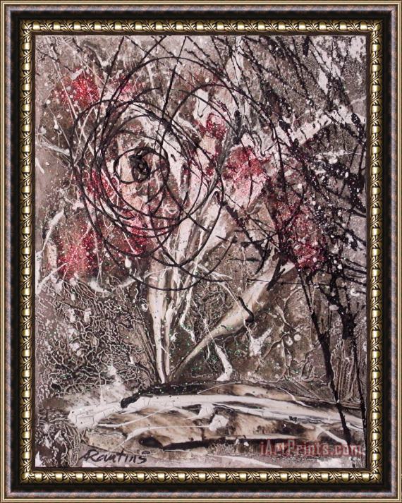 Agris Rautins Untitled Framed Painting