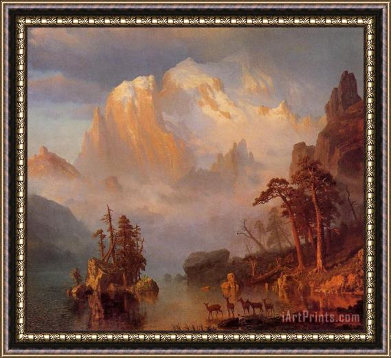 Albert Bierstadt Ge003 Framed Painting