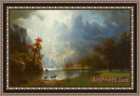 Albert Bierstadt Ge005 Framed Painting