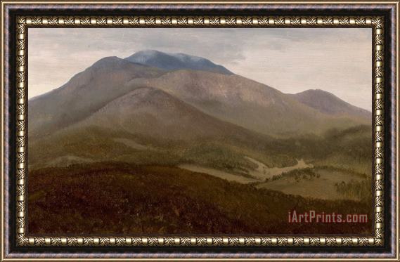 Albert Bierstadt White Mountains, New Hampshire Framed Print
