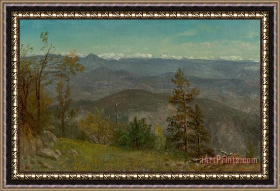 Albert Bierstadt Yosemite Valley, California Framed Painting