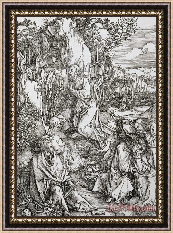Albrecht Durer Agony in The Garden Framed Print