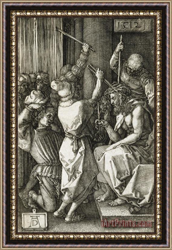 Albrecht Durer Christ Crowned with Thorns Framed Painting
