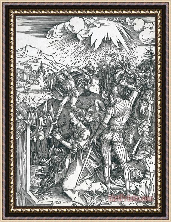 Albrecht Durer Martyrdom of Saint Catherine Framed Print