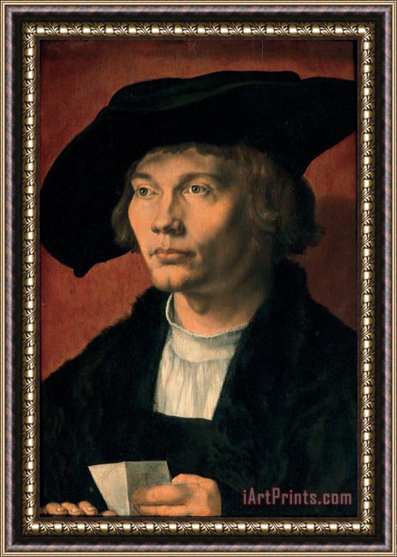 Albrecht Durer Portrait of Bernhard Von Reesen Framed Print