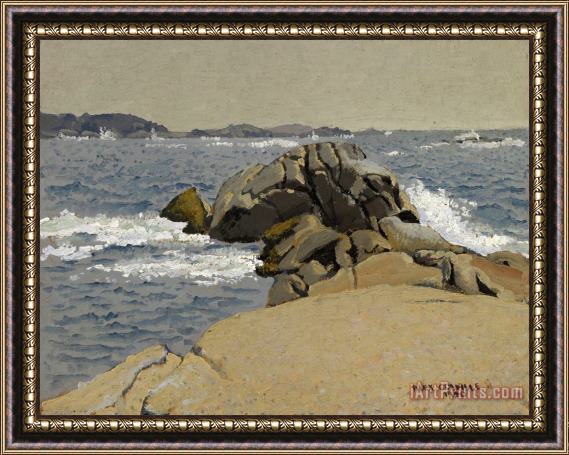 Alex Colville Peggy's Cove, Nova Scotia Framed Painting